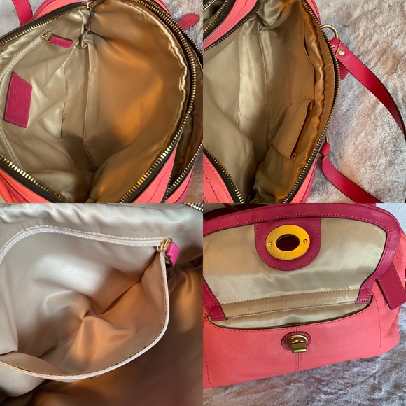 Authentic Coach Bonnie Leather satchel and matching wallet - Picture 7 of 11